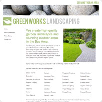 Sample website for Allegiant Contractors